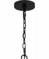 Brigitta 6-light Chandelier Matte Black