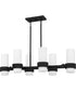 Kimora Medium 6-light Island Light Matte Black