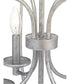Gulliver 8-Light Foyer Galvanized Finish