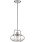 Trilogy Small 1-light Mini Pendant Brushed Nickel