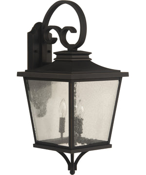 Tillman 3-Light Outdoor Wall Light Dark Bronze Gilded