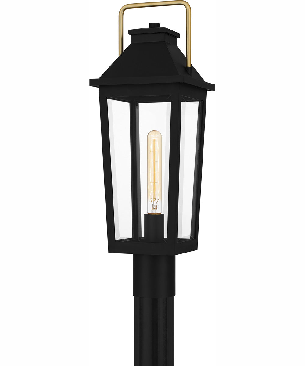 Buckley Large 1-light Outdoor Post Light Coastal Armour Aluminum Matte Black