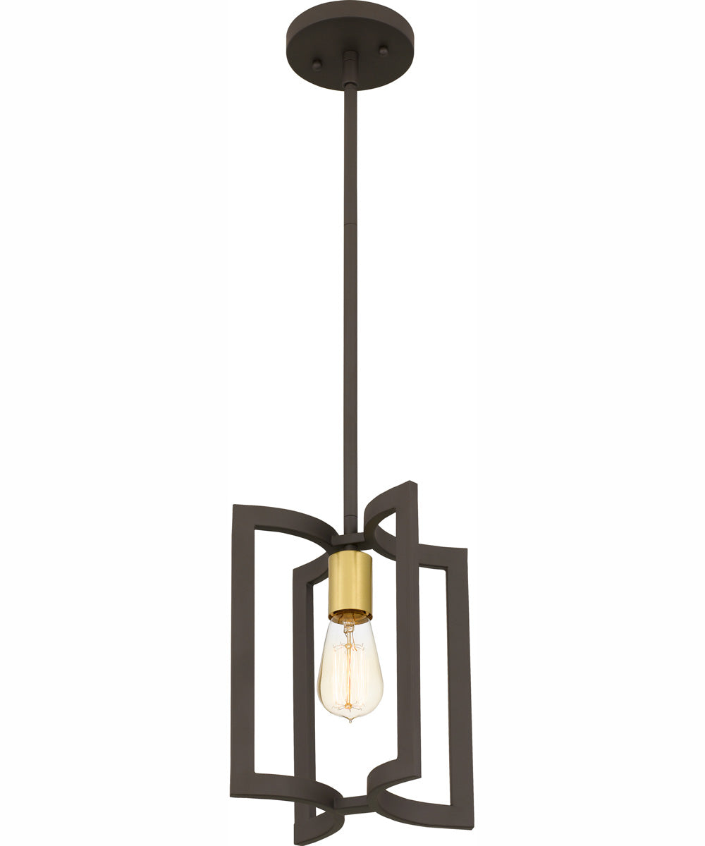 Beaufain Small 1-light Mini Pendant Old Bronze
