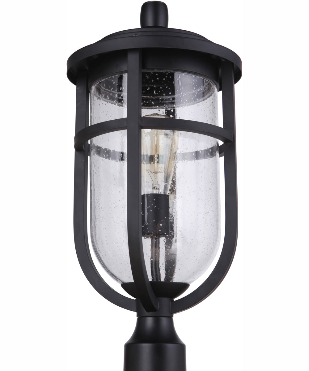 Voyage 1-Light Outdoor Post Mount Midnight
