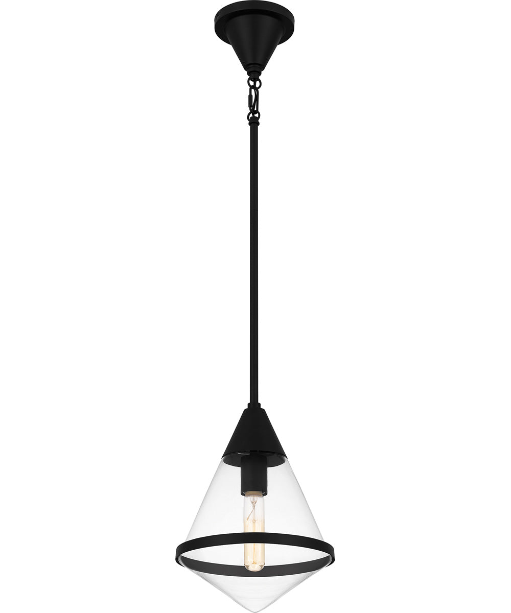 Quoizel Piccolo Pendant Small 1-light Mini Pendant Matte Black