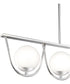 Russo 4-light Island Light Polished Chrome