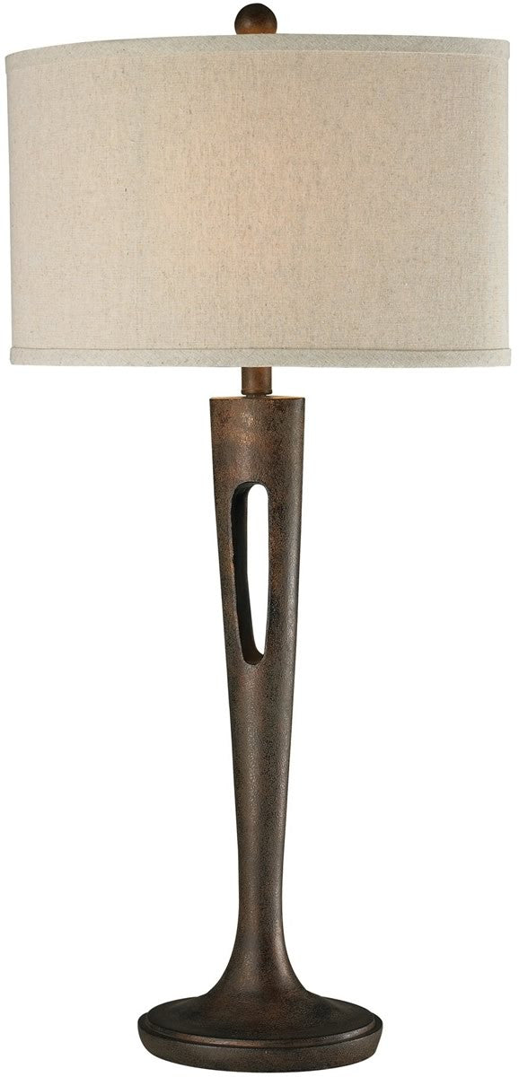 Dimond Martcliff 1-Light 3-Way LED Table Lamp Burnished Bronze D2426-LED