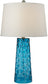 Dimond 1-Light 3-Way LED Table Lamp Blue D2619-LED