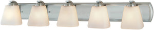 40"W Hammond 5-Light Bath Satin Nickel