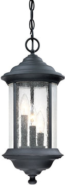 9"W Walnut Grove Outdoor Fixture Black