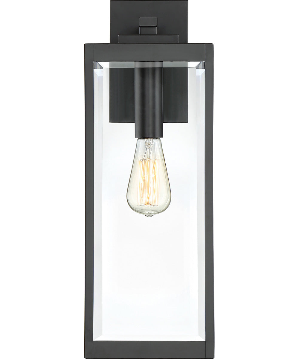 Westover Large 1-light Outdoor Wall Light Earth Black