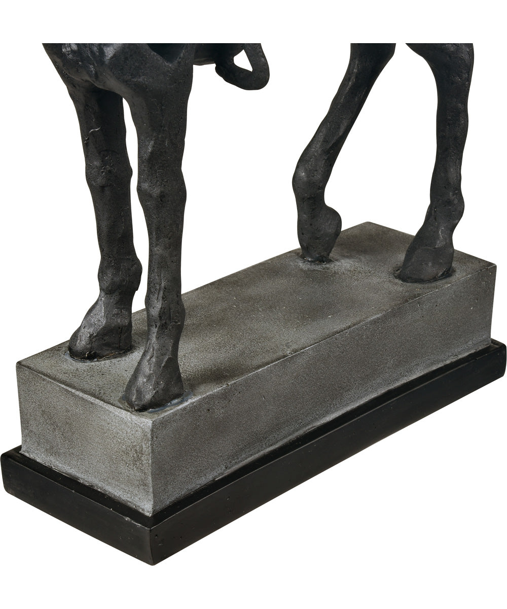 Noble Sculpture - Aged Black
