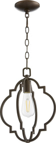 11"W Dublin 1-light Pendant Oiled Bronze