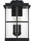 Mulligan Large 3-light Outdoor Wall Light Matte Black