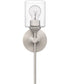 Aria Small 1-light Wall Sconce Brushed Nickel