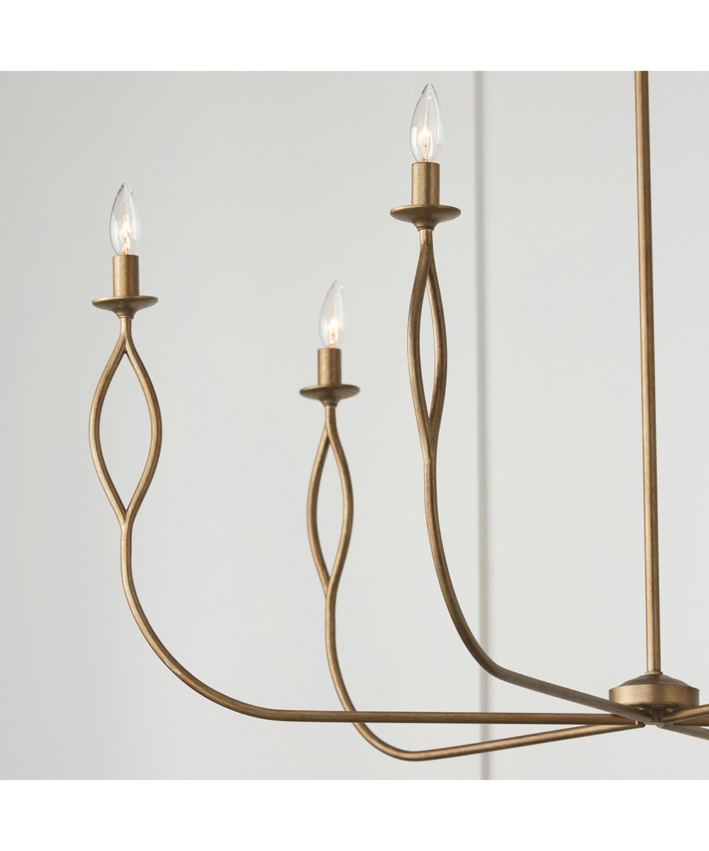 Cohen 6-Light Chandelier Mystic Luster