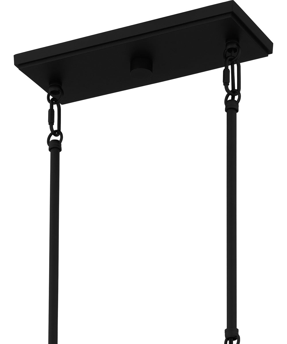 Thatcher 6-light Outdoor Wall Light Earth Black