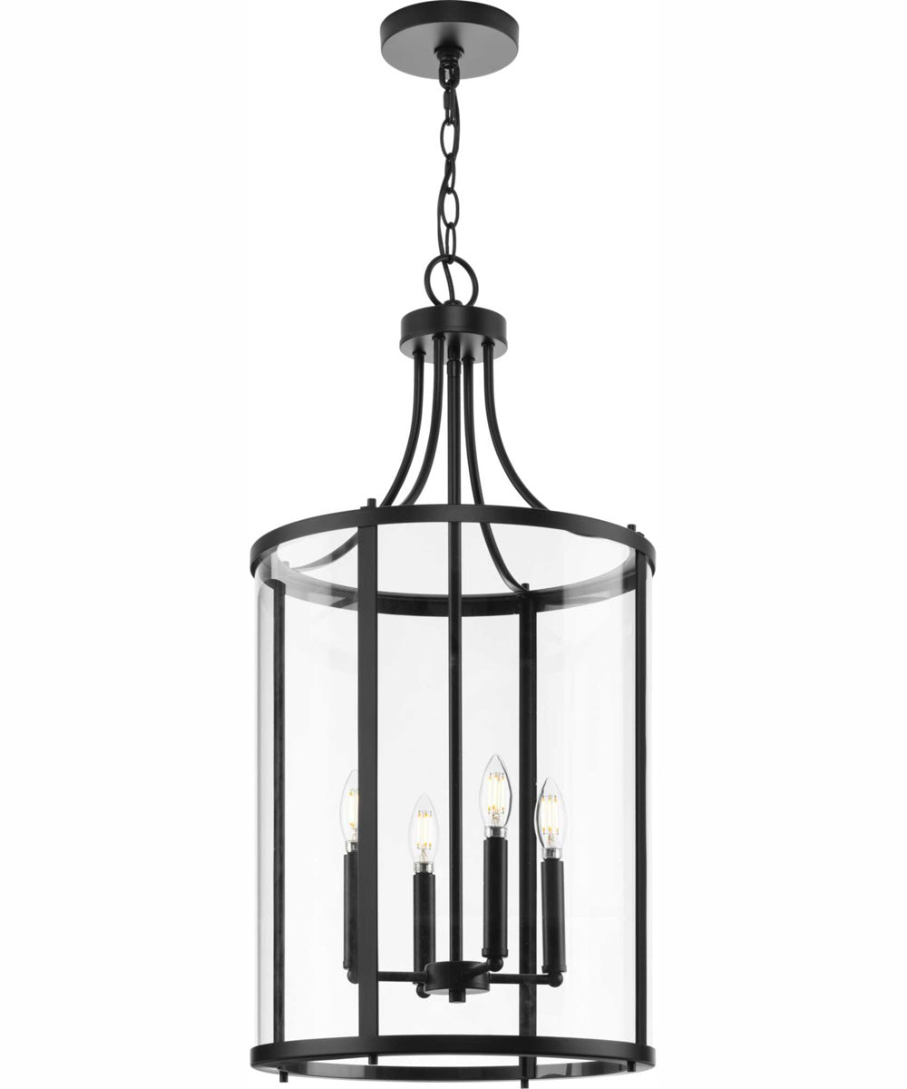 Gilliam 4-Light New Traditional Hall & Foyer Matte Black