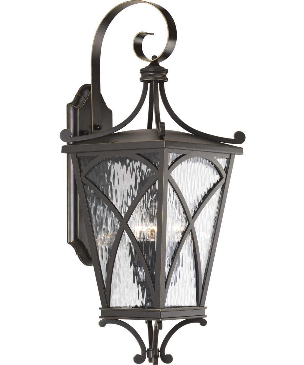 Cadence 3-Light Large Wall Lantern Oil Rubbed Bronze