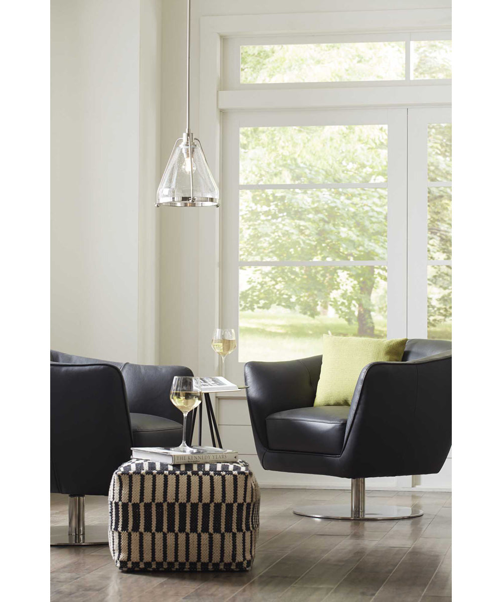 Range 1-Light Pendant Polished Nickel