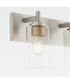 Fallstaff 3-light Bath Vanity Light Satin Nickel