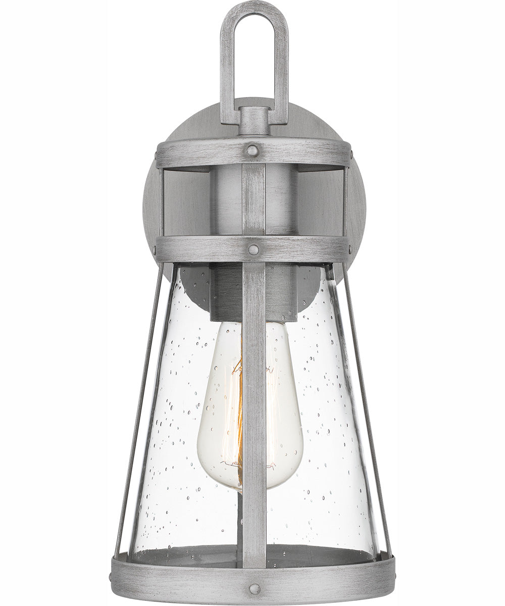 Barber Small 1-light Outdoor Wall Light Coastal Armour Aluminum Antique Brushed Aluminum