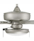 60" Outdoor Super Pro 119 1-Light Indoor/Outdoor Ceiling Fan Painted Nickel