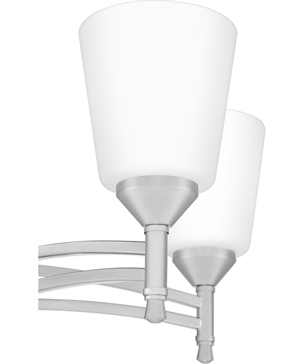 Billingsley 5-light Chandelier Brushed Nickel