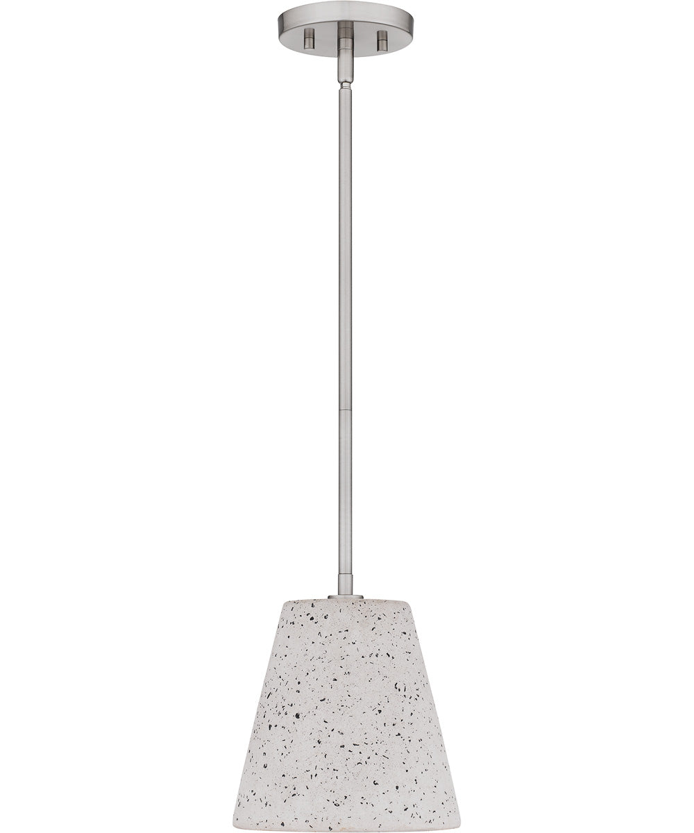 Hazel Small 1-light Mini Pendant Brushed Nickel