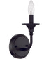 Jolenne 1-Light Wall Sconce Flat Black