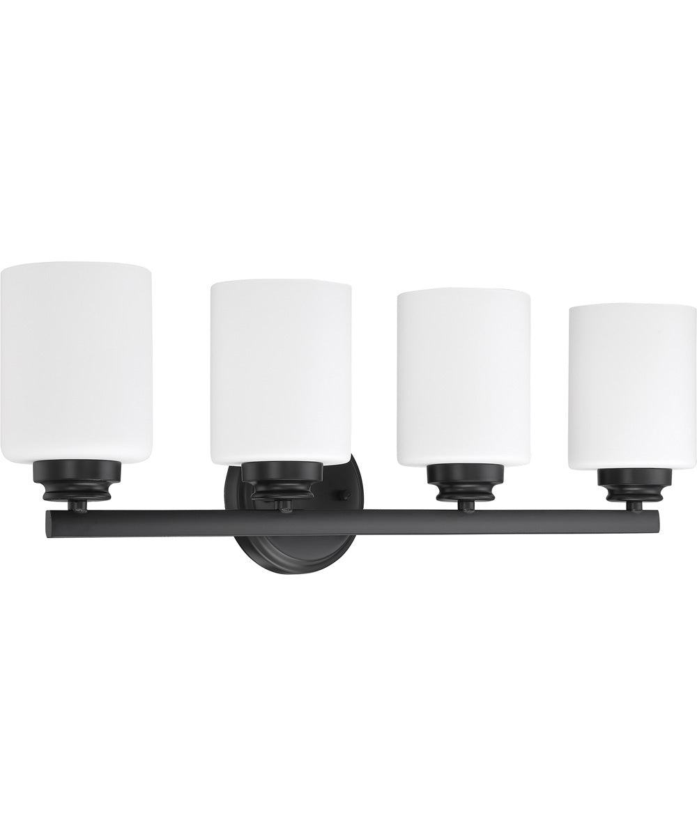 Bolden 4-Light Bath Vanity Light Flat Black
