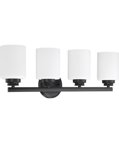 Bolden 4-Light Bath Vanity Light Flat Black