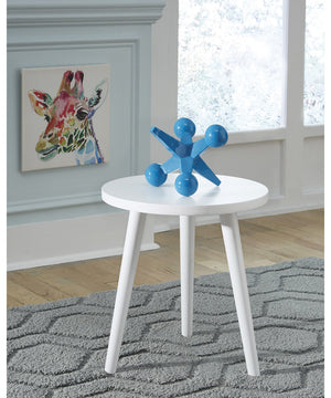 Fullersen Accent Table White