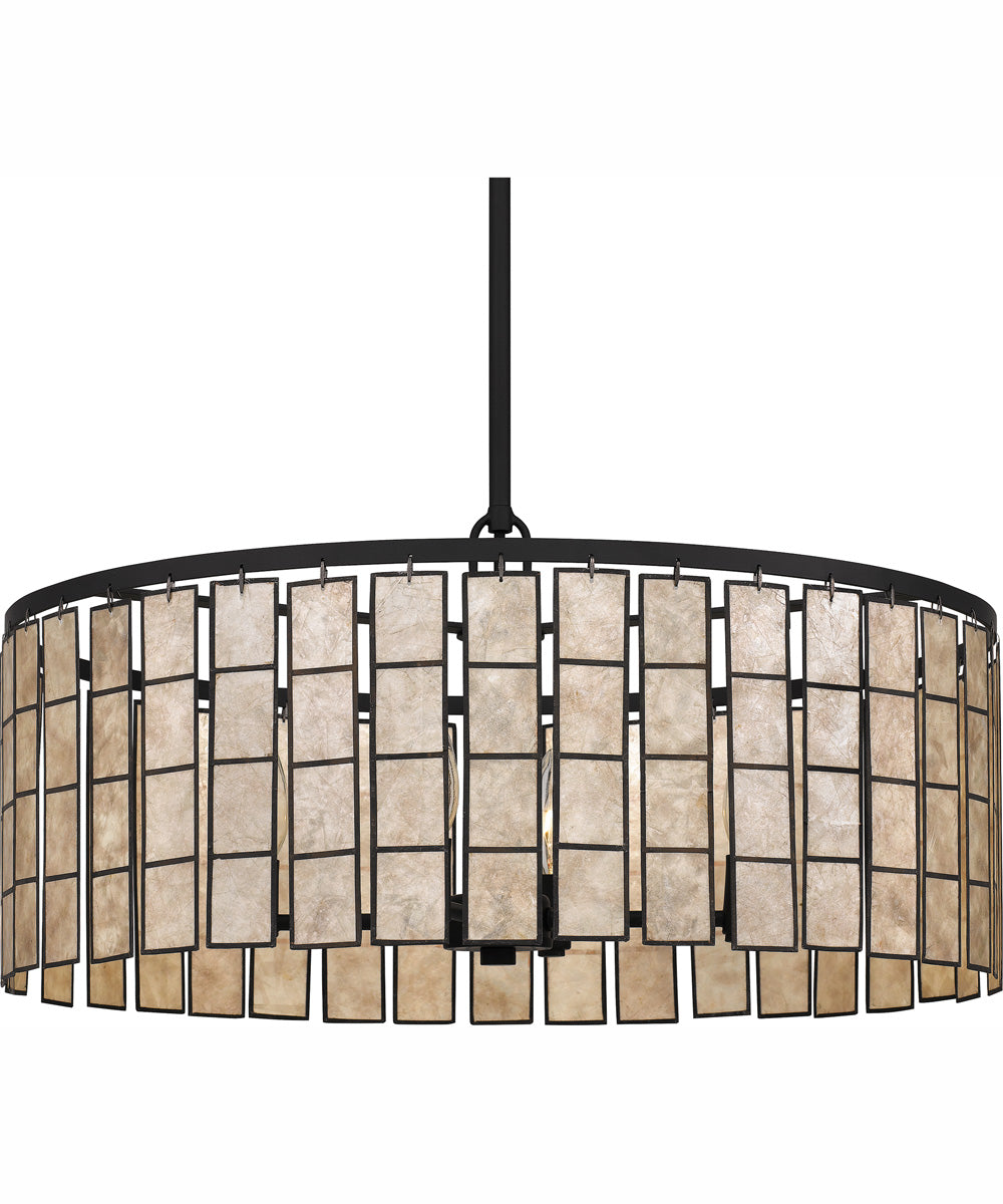 Seigler 4-light Pendant Matte Black