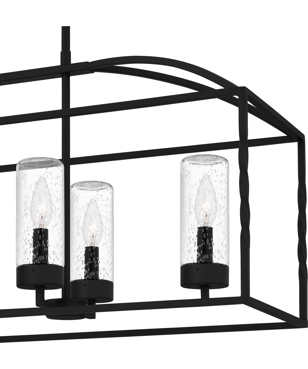 Thatcher 6-light Outdoor Wall Light Earth Black