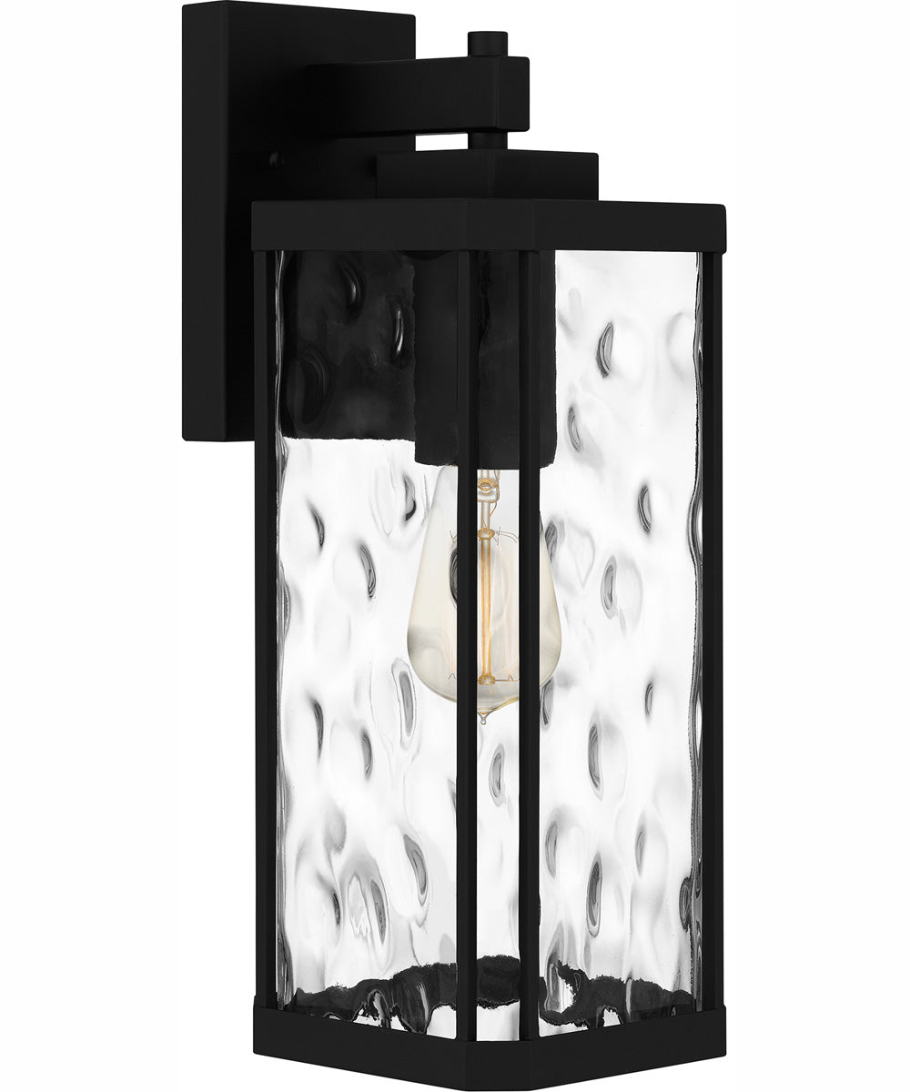 Balchier Medium 1-light Outdoor Wall Light Matte Black
