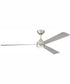 60" Sterling 1-Light Indoor/Outdoor Ceiling Fan Painted Nickel