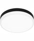 Weldin Small Flush Mount Matte Black White