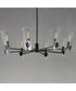 Armory 8-Light Chandelier Black