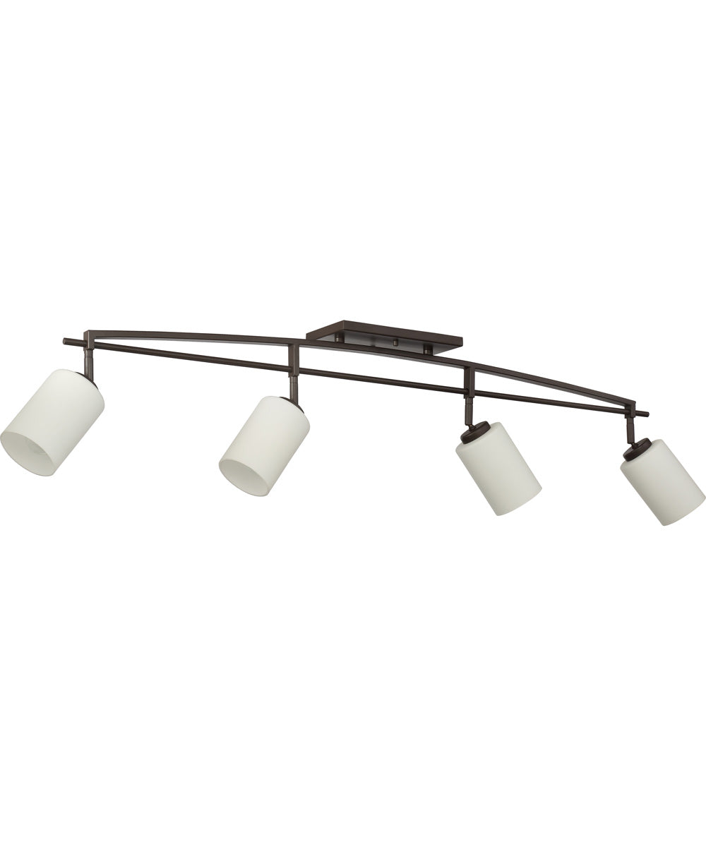 Taylor 4-light Track Light Western Bronze