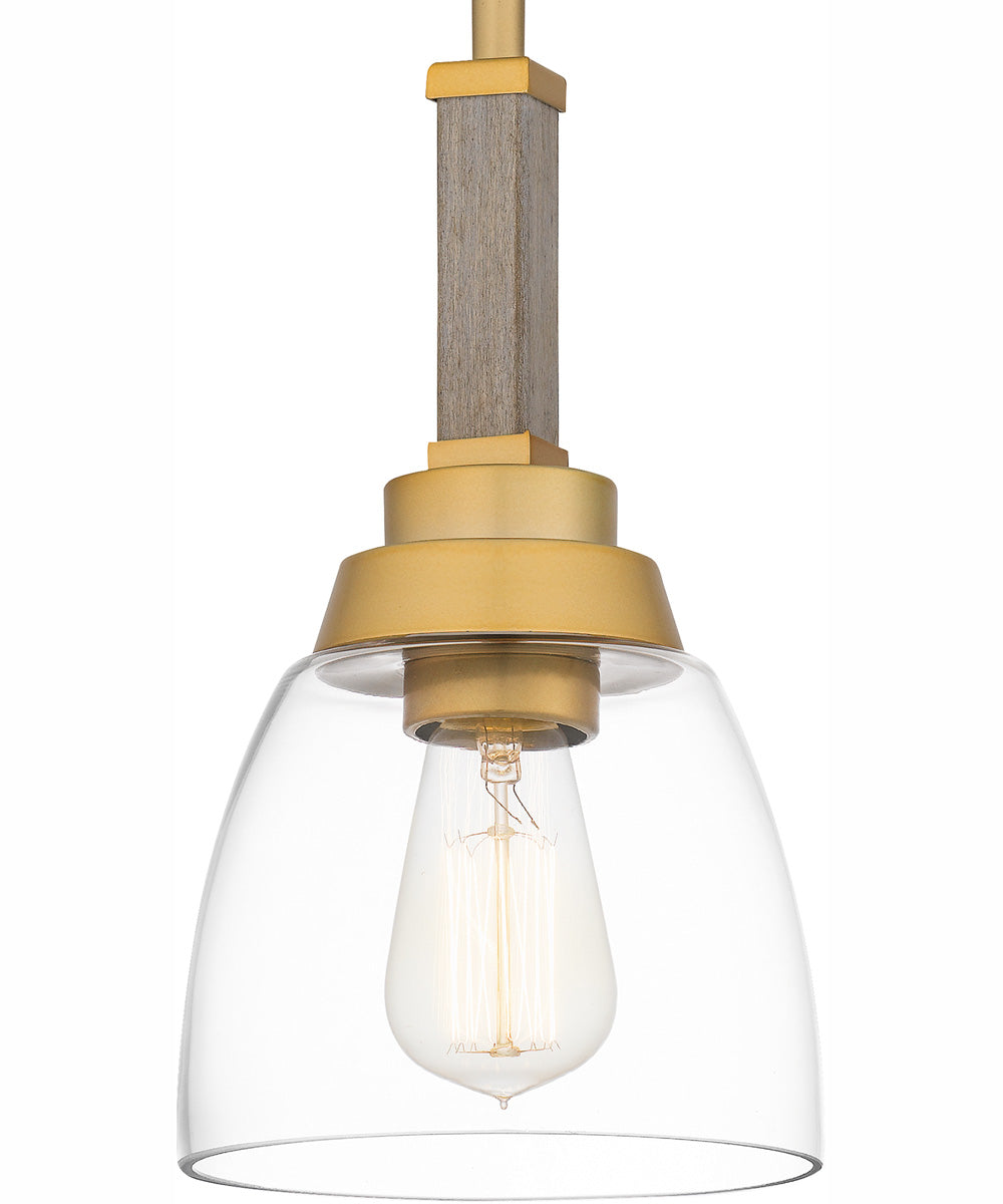 Burkett Small 1-light Mini Pendant Light Gold