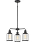 Ludlow 3-light Chandelier Earth Black