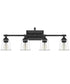 Nicholas Extra Large 4-light Bath Light Earth Black