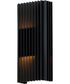 Rampart Large LED Outdoor Wall Sconce Black