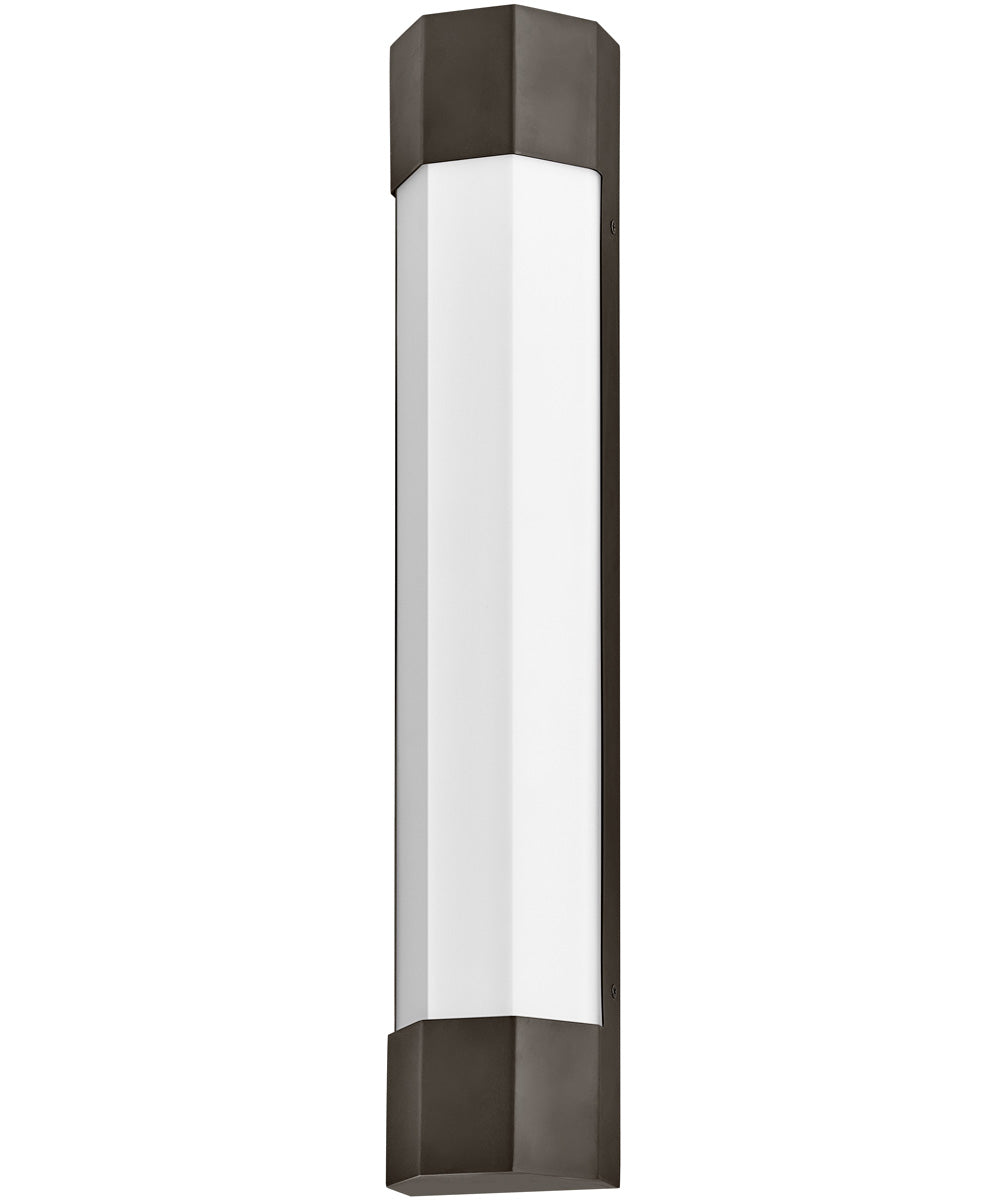 Facet LED-Light Large Sconce in Black Oxide