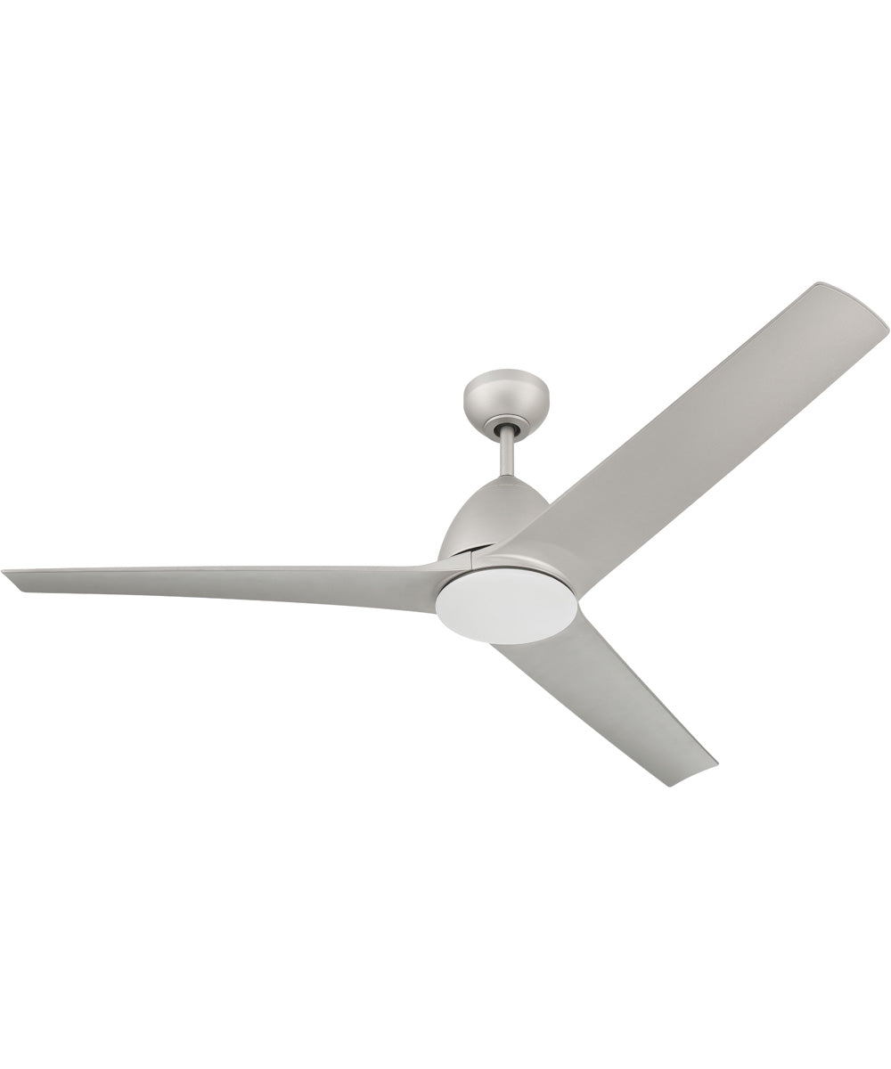Nitro 54" 1-Light Ceiling Fan (Blades Included) Painted Nickel