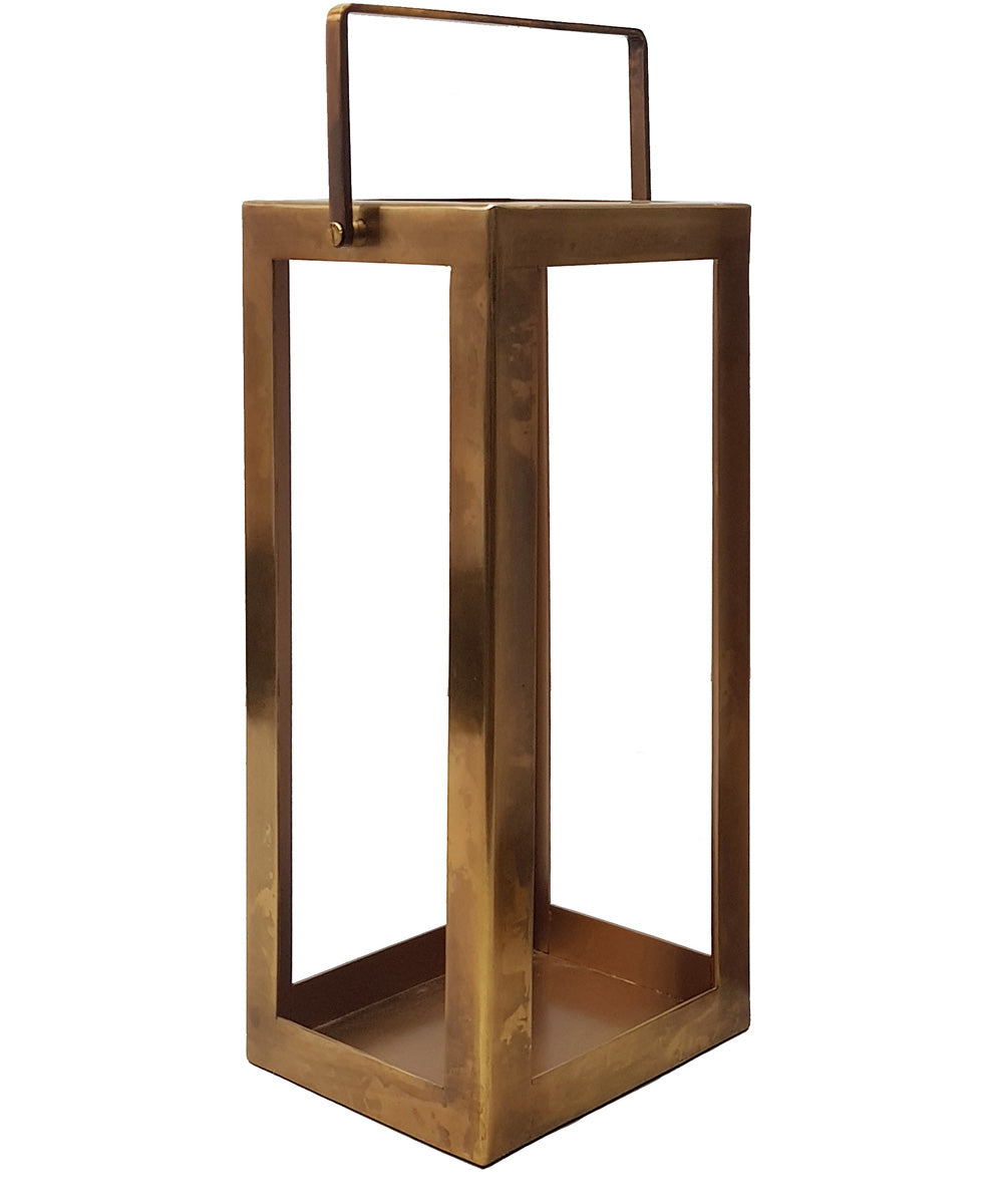 Briana Lantern Antique Brass