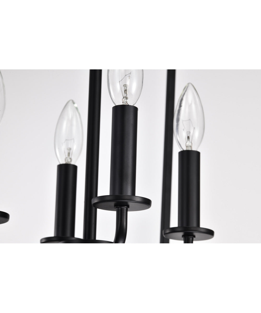 Emma 4-Light Pendant Dark Bronze