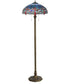 60"H Tiffany Hanginghead Dragonfly Floor Lamp