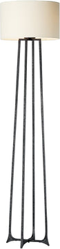 64"H Anvil 1-Light Floor Lamp Natural Iron